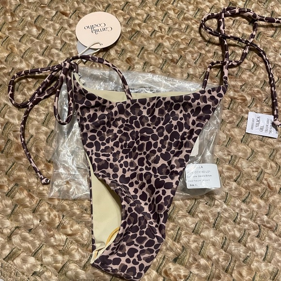 CAMILA COELHO ❤️🔥 NWT SIDE TIE BOTTOMS - Picture 10 of 11